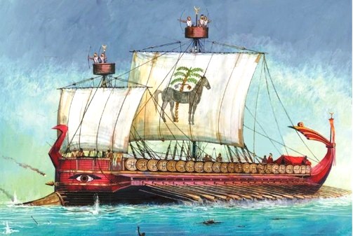 Zvezda Historical 1/72 Scale:  Carthaginian Warship  