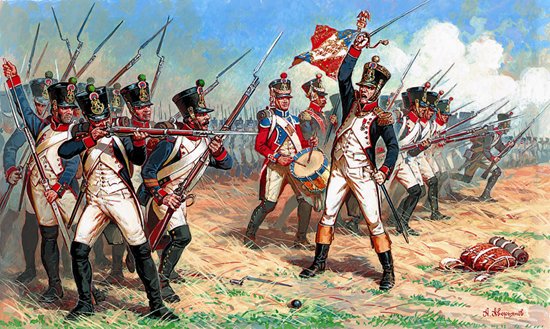 Zvezda Historical 1/72 Scale: French Line Infantry 