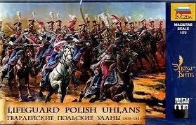 Zvezda Historical 1/72 Scale: Lifeguard Polish Ulans 