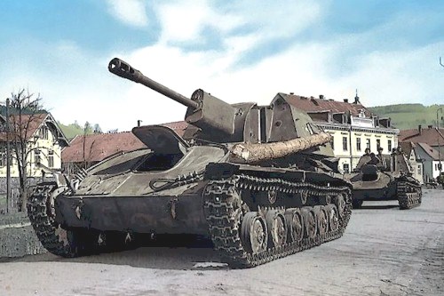 Zvezda Military 1/100 Scale: Snap Kit: Soviet SU-76M SP Gun 