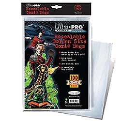 Ultra Pro: Resealable Golden Size Comic Bags 