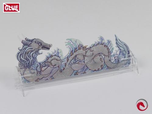e-Raptor Games: Card Holder- S Dragon Transparent 