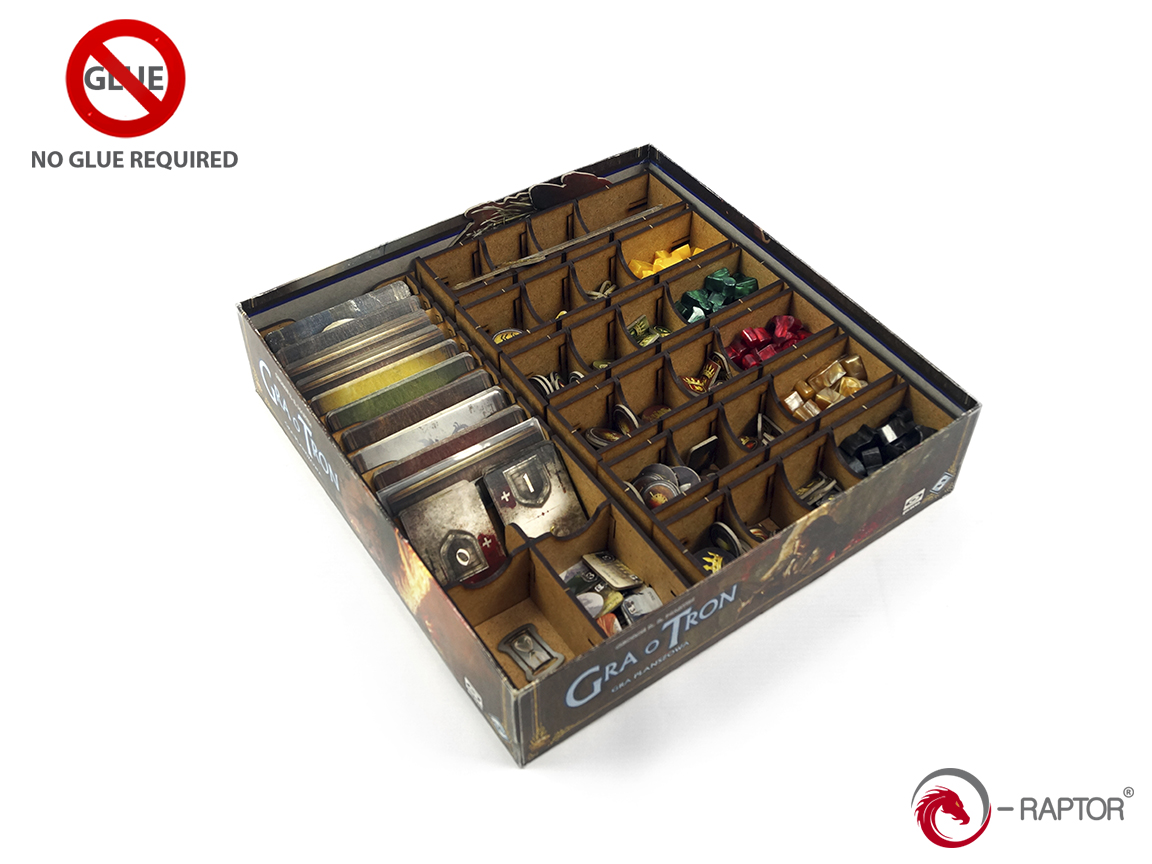e-Raptor Games: Insert Organizer- A Game Of Thrones 
