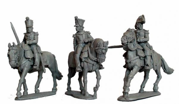 Perry: 28mm Napoleonic: French Mounted Infantry Colonels 