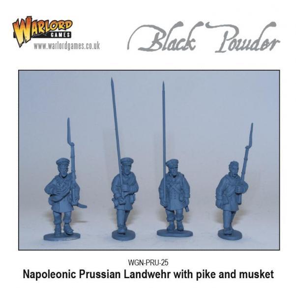 Black Powder: Prussian Landwehr: With Pike and Musket 