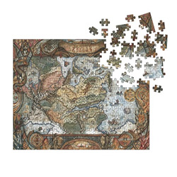 1000 PC Puzzle: Dragon Age - World Of Thedas 