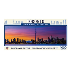 1000 Piece Panoramic Puzzle: Toronto Skyline 