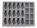 Battlefoam: WH40K: Space Wolves: Tray: 15 Fenrisian Wolf 8 Terminator 