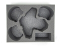 Battlefoam: WH40K: Grey Knights: Tray: 1 Stormraven 3 Dreadknight 1 Rhino (4.5") 