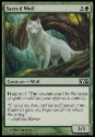 MTG: 2012 Core Set 194: Sacred Wolf 