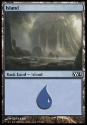 MTG: 2014 Core Set 235: Island (FOIL) 
