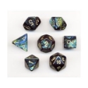 Chessex (27415): Polyhedral 7-Die Set: Scarab: Jade/Gold 