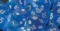 Chessex (27826): D6: 12mm: Borealis: Sky Blue/White 