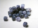 Chessex (27888): D6: 12mm: Phantom: Black/Silver 