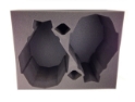 Battlefoam: WH40K: Necron: Tray: 2 Tesseract Obelisk 