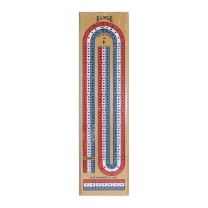 3-Track Cribbage Board