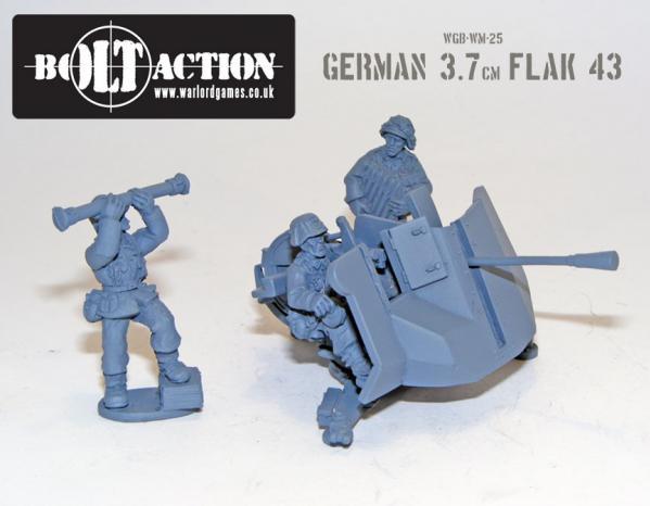 Bolt Action: German: Army 3.7cm Flak 43 