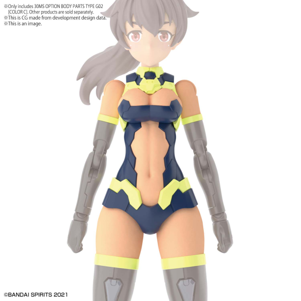 30 Minute Sisters: OB-03 Option Body Parts Type G02 [Navy/Yellow] 