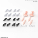 30 Minute Sisters: OH-01 Option Hand Parts [White/Black] 