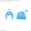 30 Minute Sisters: Option Hair Style Parts Vol. 13 (Type Medium Hair 7) ( Blue 2)  
