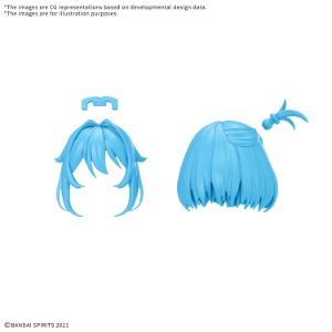 30 Minute Sisters: Option Hair Style Parts Vol. 13 (Type Medium Hair 7) ( Blue 2) 