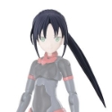30 Minute Sisters: Option Hair Style Parts Vol. 2 Ponytail Hair 1 [Navy]  