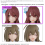 30 Minute Sisters: THE IDOLM@STER: OPTION HAIR STYLE &amp; FACE PARTS SET ((TENKA OSAKI/CHIYUKI KUWAYAMA) - 5066312 [4573102663122]