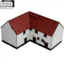 4Ground Miniatures: 28mm: Age of Black Powder: Lofted Corner Stables 