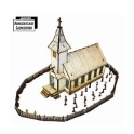 4Ground Miniatures: 28mm: American Legends/Dead Mans Hand: Rev. Johnsons Church Collection  