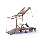 4Ground Miniatures: 28mm: Fabled Realms: Counterweight Bridge 
