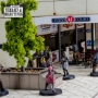 4Ground Miniatures: 28mm: Terrain &amp; Objectives: Seated Planters with Trees - FGR28S-TAO-134 [5060486902088]