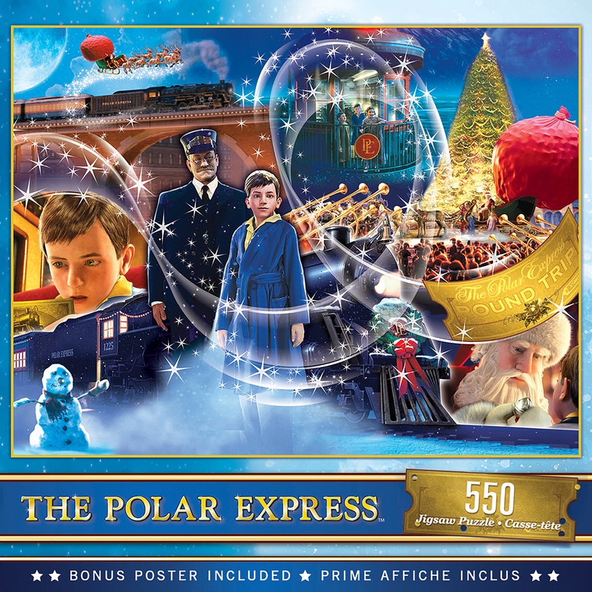 550 Piece Puzzle: Polar Express - Christmas 
