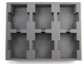 Battlefoam: WH40K: Space Marine: Tray: 6 Predator 