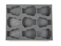 Battlefoam: WH40K: Space Marine: Tray: 9 Land Speeder 