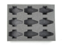 Battlefoam: WH40K: Eldar: Tray: 9 Vyper Jetbike 