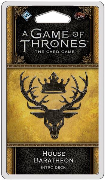 A Game of Thrones Card Game (2nd Edition): House Baratheon Intro Deck 