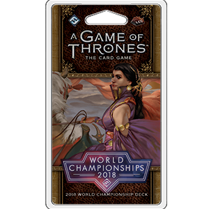 A Game of Thrones Card Game (2nd Edition): 2018 World Championship  