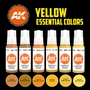 AK-Interactive 3G Essential Colours: Yellow - AK-11615 [8435568309357]