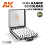 AK-Interactive 3G Series: 3G Acrylics Briefcase - 80 Colors Full AFV Range - AK-11703 [8435568312753]