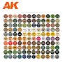 AK 3G Series: The Best 120 Colors for Figures - AK-11704 [8435568333451]