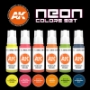 AK-Interactive 3G Series: Neon Color Set - AK-11610 [8435568307865]