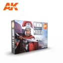 AK-Interactive 3G Series: Non Metallic Metal: Steel Set 