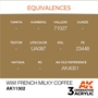 AK-Interactive 3G Series: WW1 French Milky Coffee - AK-11302 [8435568309654]