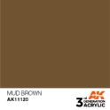 AK-Interactive 3rd Gen Paints: Mud Brown 