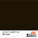 AK-Interactive 3rd Gen Paints: Burnt Umber Ink 