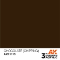 AK-Interactive 3rd Gen Paints: Chocolate (Chipping) 
