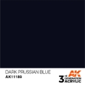 AK-Interactive 3rd Gen Paints: Dark Prussian Blue 