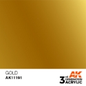 AK-Interactive 3rd Gen Paints: Gold 