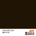 AK-Interactive 3rd Gen Paints: Grim Brown 