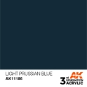AK-Interactive 3rd Gen Paints: Light Prussian Blue 